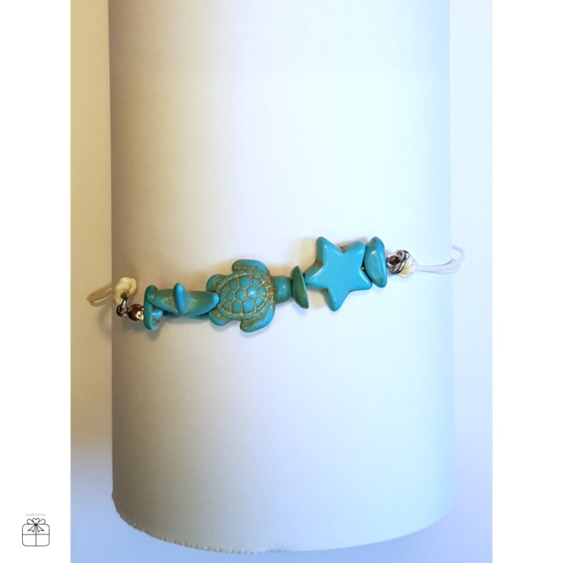 Armbnd grn skildpadde
